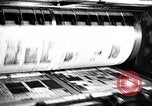 Image of Los Alamos Times Newspaper printing operation New Mexico United States USA, 1949, second 19 stock footage video 65675035849