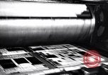 Image of Los Alamos Times Newspaper printing operation New Mexico United States USA, 1949, second 23 stock footage video 65675035849