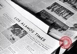 Image of Los Alamos Times Newspaper printing operation New Mexico United States USA, 1949, second 33 stock footage video 65675035849