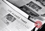 Image of Los Alamos Times Newspaper printing operation New Mexico United States USA, 1949, second 35 stock footage video 65675035849