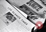 Image of Los Alamos Times Newspaper printing operation New Mexico United States USA, 1949, second 37 stock footage video 65675035849