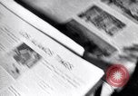 Image of Los Alamos Times Newspaper printing operation New Mexico United States USA, 1949, second 42 stock footage video 65675035849