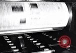 Image of Los Alamos Times Newspaper printing operation New Mexico United States USA, 1949, second 60 stock footage video 65675035849