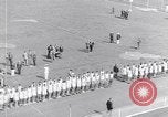 Image of track events between the USA and Britain London England United Kingdom, 1936, second 18 stock footage video 65675035855