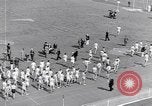Image of track events between the USA and Britain London England United Kingdom, 1936, second 20 stock footage video 65675035855