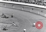 Image of track events between the USA and Britain London England United Kingdom, 1936, second 21 stock footage video 65675035855