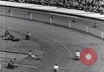 Image of track events between the USA and Britain London England United Kingdom, 1936, second 22 stock footage video 65675035855