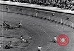 Image of track events between the USA and Britain London England United Kingdom, 1936, second 24 stock footage video 65675035855