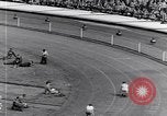 Image of track events between the USA and Britain London England United Kingdom, 1936, second 25 stock footage video 65675035855