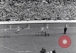 Image of track events between the USA and Britain London England United Kingdom, 1936, second 40 stock footage video 65675035855