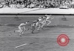 Image of track events between USA and Britain London England United Kingdom, 1936, second 5 stock footage video 65675035856