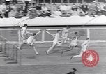 Image of track events between USA and Britain London England United Kingdom, 1936, second 15 stock footage video 65675035856