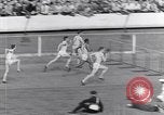 Image of track events between USA and Britain London England United Kingdom, 1936, second 18 stock footage video 65675035856