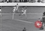 Image of track events between USA and Britain London England United Kingdom, 1936, second 21 stock footage video 65675035856