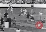 Image of track events between USA and Britain London England United Kingdom, 1936, second 22 stock footage video 65675035856