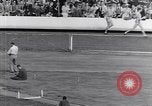 Image of track events between USA and Britain London England United Kingdom, 1936, second 25 stock footage video 65675035856