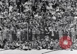 Image of track events between USA and Britain London England United Kingdom, 1936, second 27 stock footage video 65675035856