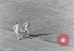 Image of track events between USA and Britain London England United Kingdom, 1936, second 37 stock footage video 65675035856