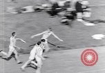 Image of track events between USA and Britain London England United Kingdom, 1936, second 41 stock footage video 65675035856