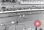 Image of track events between USA and Britain London England United Kingdom, 1936, second 48 stock footage video 65675035856