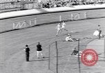 Image of track events between USA and Britain London England United Kingdom, 1936, second 49 stock footage video 65675035856
