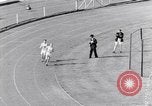 Image of track events between USA and Britain London England United Kingdom, 1936, second 51 stock footage video 65675035856