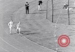 Image of track events between USA and Britain London England United Kingdom, 1936, second 52 stock footage video 65675035856