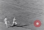 Image of track events between USA and Britain London England United Kingdom, 1936, second 54 stock footage video 65675035856