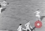 Image of track events between USA and Britain London England United Kingdom, 1936, second 57 stock footage video 65675035856
