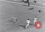 Image of track events between USA and Britain London England United Kingdom, 1936, second 62 stock footage video 65675035856