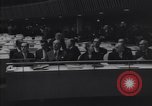 Standbild UN-Sitzung New York United States USA, 1956, aus Sekunde 29 historischem Filmmaterial Videoclip 65675035862