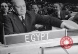 Standbild UN-Sitzung New York United States USA, 1956, aus Sekunde 51 historischem Filmmaterial Videoclip 65675035862
