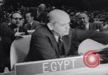Standbild UN-Sitzung New York United States USA, 1956, aus Sekunde 52 historischem Filmmaterial Videoclip 65675035862