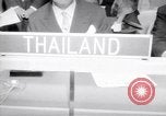 Standbild UN-Sitzung New York City USA, 1956, aus Sekunde 13 historischem Filmmaterial Videoclip 65675035863