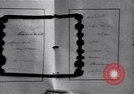 Standbild Vertrag von Versailles Unterzeichnung Paris Frankreich, 1919, aus Sekunde 27 historischem Filmmaterial Videoclip 65675035880