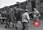 Image of American soldiers reach a French railroad station World War 1 France, 1917, second 8 stock footage video 65675035882