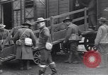 Image of American soldiers reach a French railroad station World War 1 France, 1917, second 15 stock footage video 65675035882