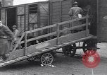 Image of American soldiers reach a French railroad station World War 1 France, 1917, second 16 stock footage video 65675035882