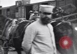 Image of American soldiers reach a French railroad station World War 1 France, 1917, second 22 stock footage video 65675035882