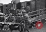 Image of American soldiers reach a French railroad station World War 1 France, 1917, second 23 stock footage video 65675035882