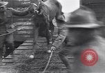 Image of American soldiers reach a French railroad station World War 1 France, 1917, second 27 stock footage video 65675035882