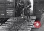 Image of American soldiers reach a French railroad station World War 1 France, 1917, second 33 stock footage video 65675035882