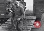 Image of American soldiers reach a French railroad station World War 1 France, 1917, second 34 stock footage video 65675035882