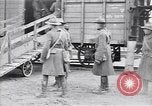 Image of American soldiers reach a French railroad station World War 1 France, 1917, second 39 stock footage video 65675035882