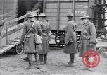 Image of American soldiers reach a French railroad station World War 1 France, 1917, second 40 stock footage video 65675035882