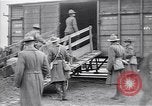 Image of American soldiers reach a French railroad station World War 1 France, 1917, second 43 stock footage video 65675035882