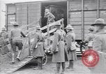 Image of American soldiers reach a French railroad station World War 1 France, 1917, second 45 stock footage video 65675035882