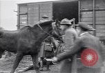 Image of American soldiers reach a French railroad station World War 1 France, 1917, second 48 stock footage video 65675035882