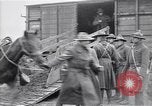 Image of American soldiers reach a French railroad station World War 1 France, 1917, second 51 stock footage video 65675035882