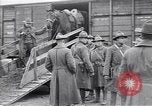 Image of American soldiers reach a French railroad station World War 1 France, 1917, second 52 stock footage video 65675035882